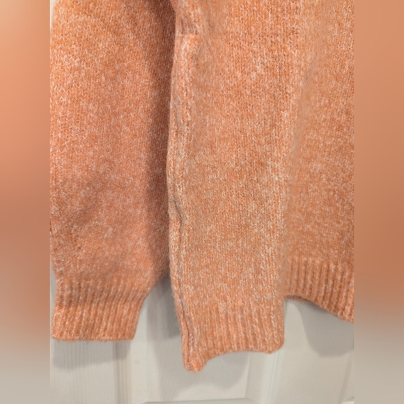 NWT Pink Clover oversized neutral camel Dad sweater pullover crew neck  size L - Picture 3 of 7